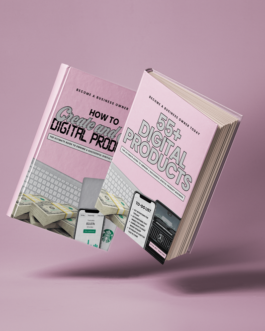 How To Create And Sell Digital Products and 55+ Digital Products E-Book Bundle